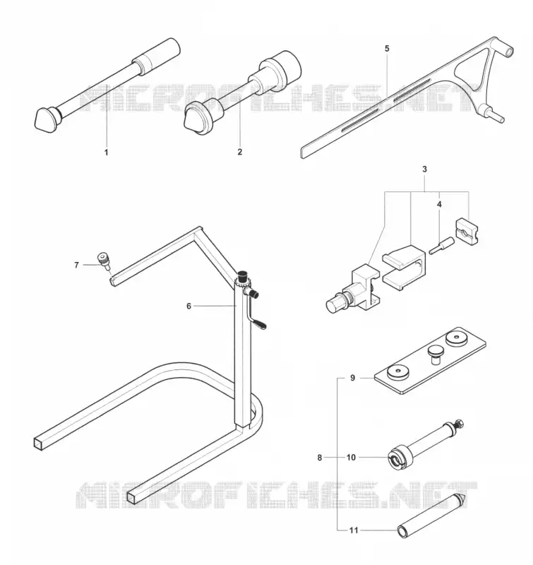 FRAME MAINTENANCE TOOLS 2 MV Agusta moto BRUTALE 2014 BRUTALE 675  BRUTALE 675