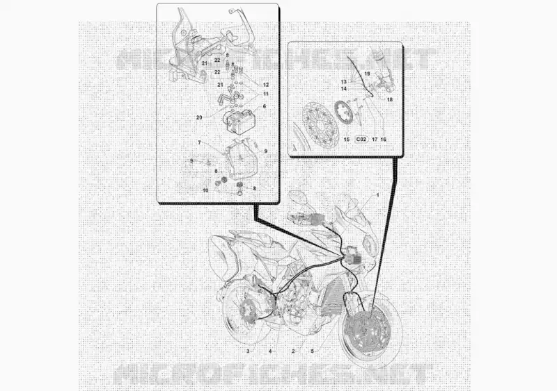 SISTEMA DE FREIO ABS MV Agusta moto TURISMO VELOCE 2021 TURISMO VELOCE ROSSO - LUSSO - SCS - RC SCS  TURISMO VELOCE ROSSO - LUSSO - SCS - RC SCS