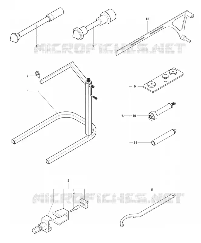 FRAME MAINTENANCE TOOLS 2 MV Agusta moto F3 2015 F3 675  F3 675