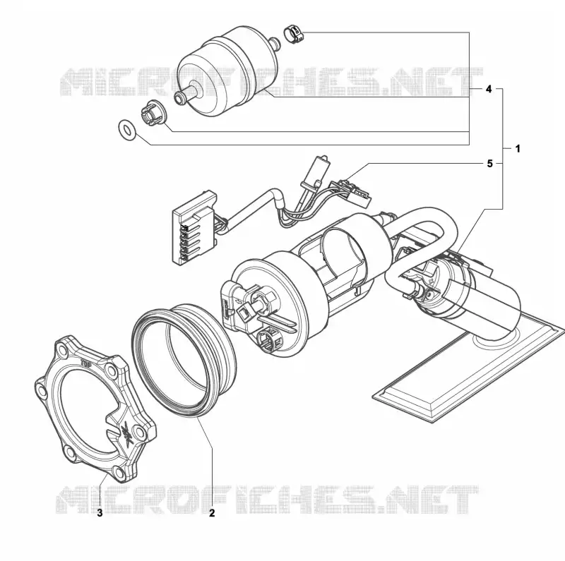 BOMBA DE GASOLINA MV Agusta moto F3 2014 F3 800  F3 800