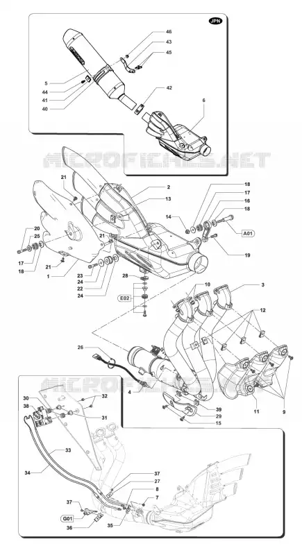 ESCAPE MV Agusta moto F3 2014 F3 800  F3 800