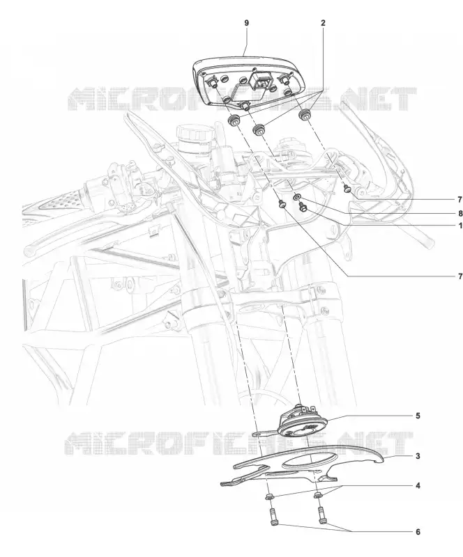 PAINEL DO CARRO  MV Agusta moto F3 2016 F3 800  F3 800