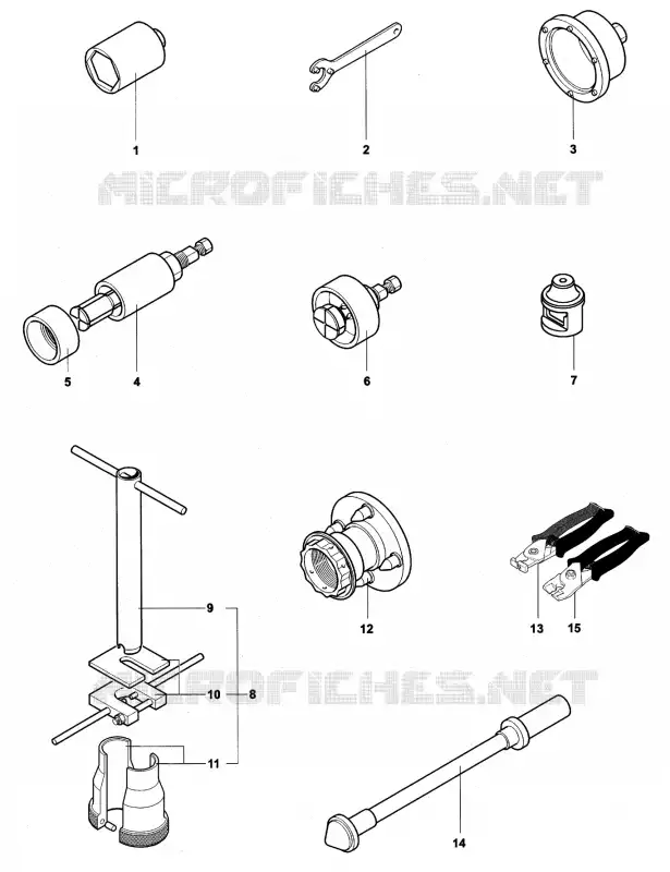 FRAME MAINTENANCE TOOLS 1 MV Agusta moto F4 2000 F4 750S  F4 750S