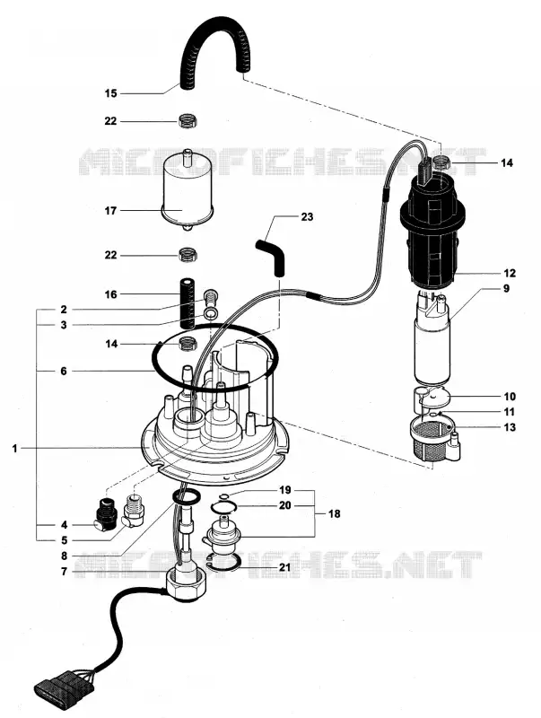BOMBA DE GASOLINA MV Agusta moto F4 2002 F4 750S 1+1  F4 750S 1+1