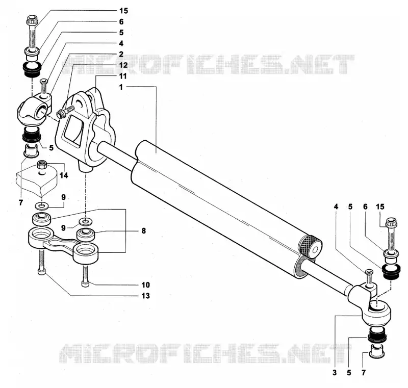 AMORTECEDOR DIREÇÃO MV Agusta moto F4 2002 F4 750 SPR  F4 750 SPR