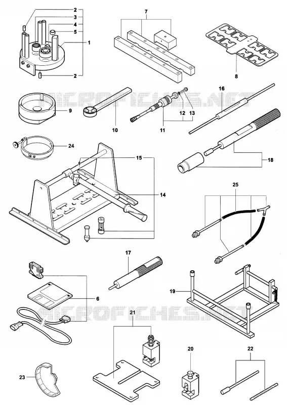 ENGINE MAINTENANCE TOOLS  MV Agusta moto F4 2002 F4 750 SPR  F4 750 SPR