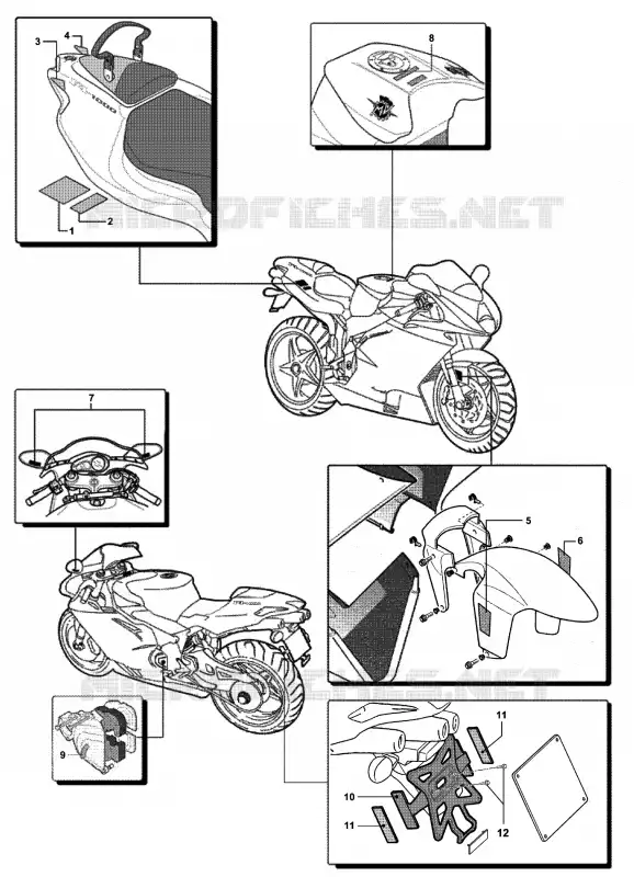 VERSÕES DE OUTROS PAÍSES MV Agusta moto F4 2005 F4 AGO  F4 AGO