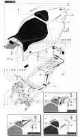 CARENAGEM TRASEIRA (MONOPOSTO)  F4 mvagusta-motociclos 2005 F4 1000S 20