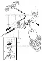 GUIADOR DIREITO  F4 mvagusta-motociclos 2005 F4 1000S 14