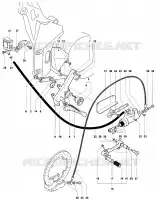 POUSA-PÉS DIREITO  F4 mvagusta-motociclos 2005 F4 1000S 13