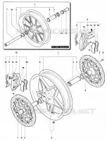 RODA DIANTEIRA  F4 mvagusta-motociclos 2005 F4 1000S 11