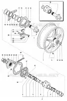 RODA TRASEIRA  F4 mvagusta-motociclos 2006 F4 1000S 10