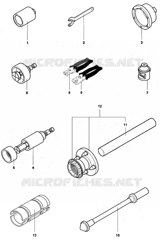 FRAME MAINTENANCE TOOLS 1 MV Agusta moto F4 2008 F4 312RR 1078  F4 312RR 1078