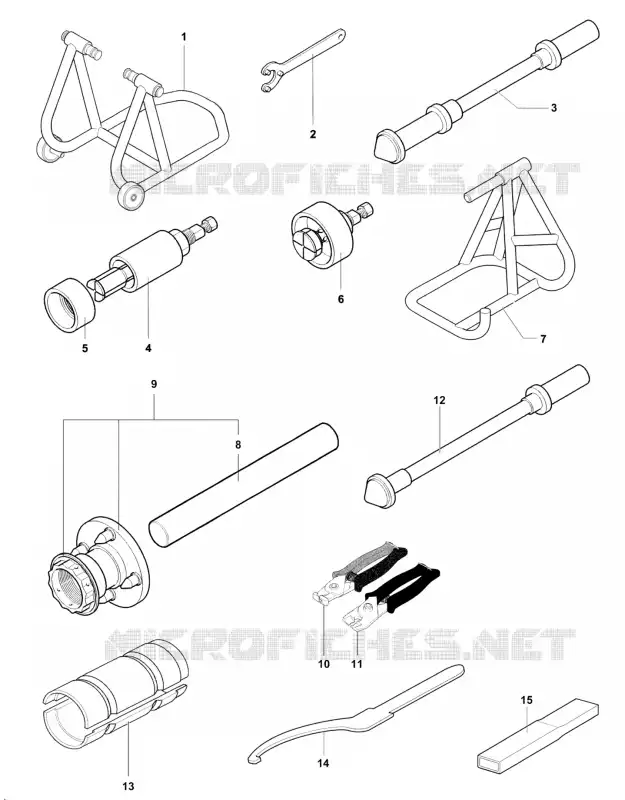FRAME MAINTENANCE TOOLS 1 MV Agusta moto DRAGSTER 2015 DRAGSTER  DRAGSTER