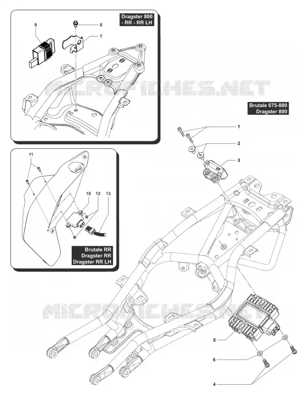 RECTIFICADOR MV Agusta moto DRAGSTER 2015 DRAGSTER  DRAGSTER