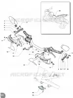 CABELAGEM - FAROLIM PISCA  RIVALE mvagusta-motociclos 2014 RIVALE 800 21